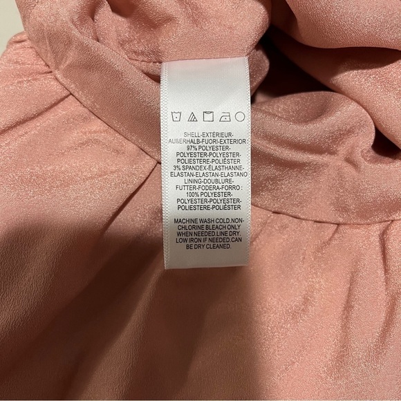 Dress The Population Mira Mini Dress Blush Pink Size XL Cocktail Dress - Picture 11 of 11